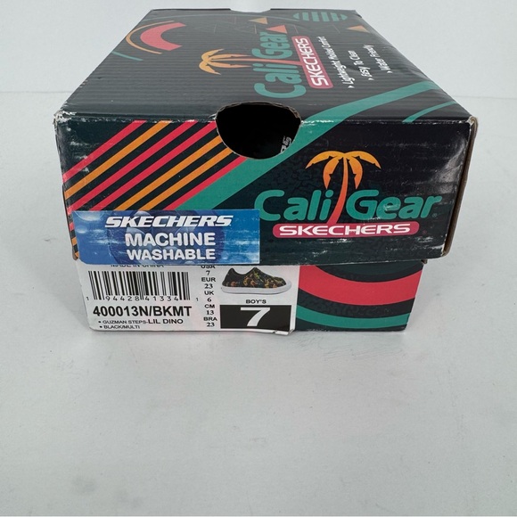 Skechers Toddler Boys’ Guzman Steps Lil Dino Washable Shoes Size 7 - Picture 3 of 10